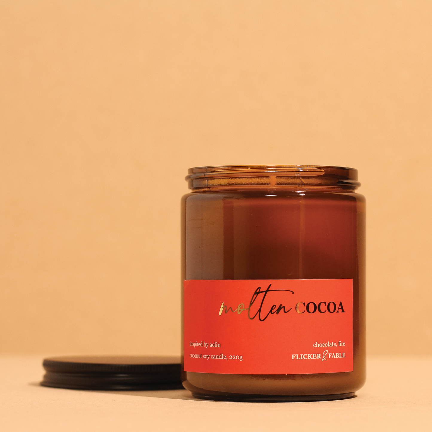 Molten Cocoa — chocolate, fire