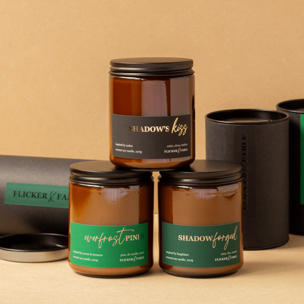 Book Boyfriends Trio – Bundle - Flicker & Fable